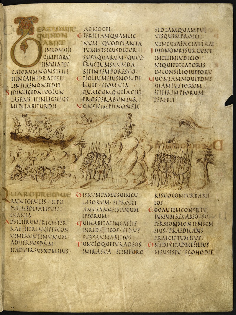 Utrechts Psalter page 101